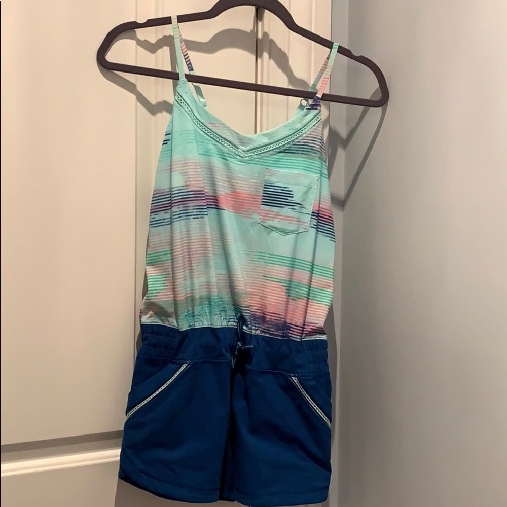 Lululemon Ivivva romper with built in sports bra
